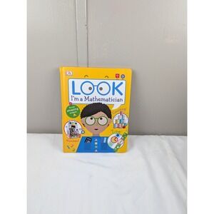 DK Look I'm a Mathematician Kids STEM Activity Hardcover Book Numbers Shapes